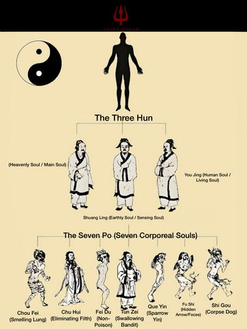 Essential Taoist Knowledge: The Three Hun and Seven Po — Your "Destiny, Intellect, Desire" and "Physiological Instincts"