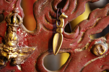 Vajra Realm Hayagriva Phurba Pendant